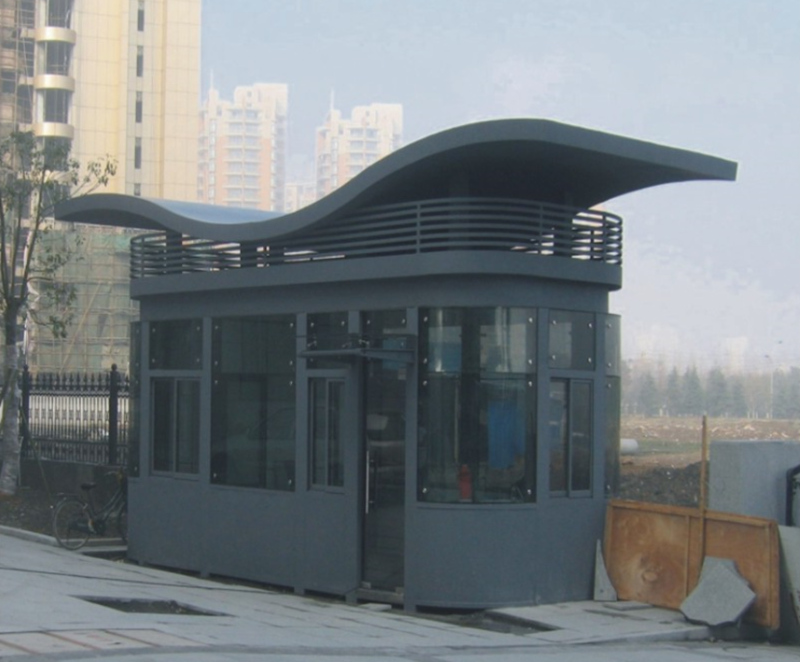 氟碳喷漆艺术岗亭RG-c01